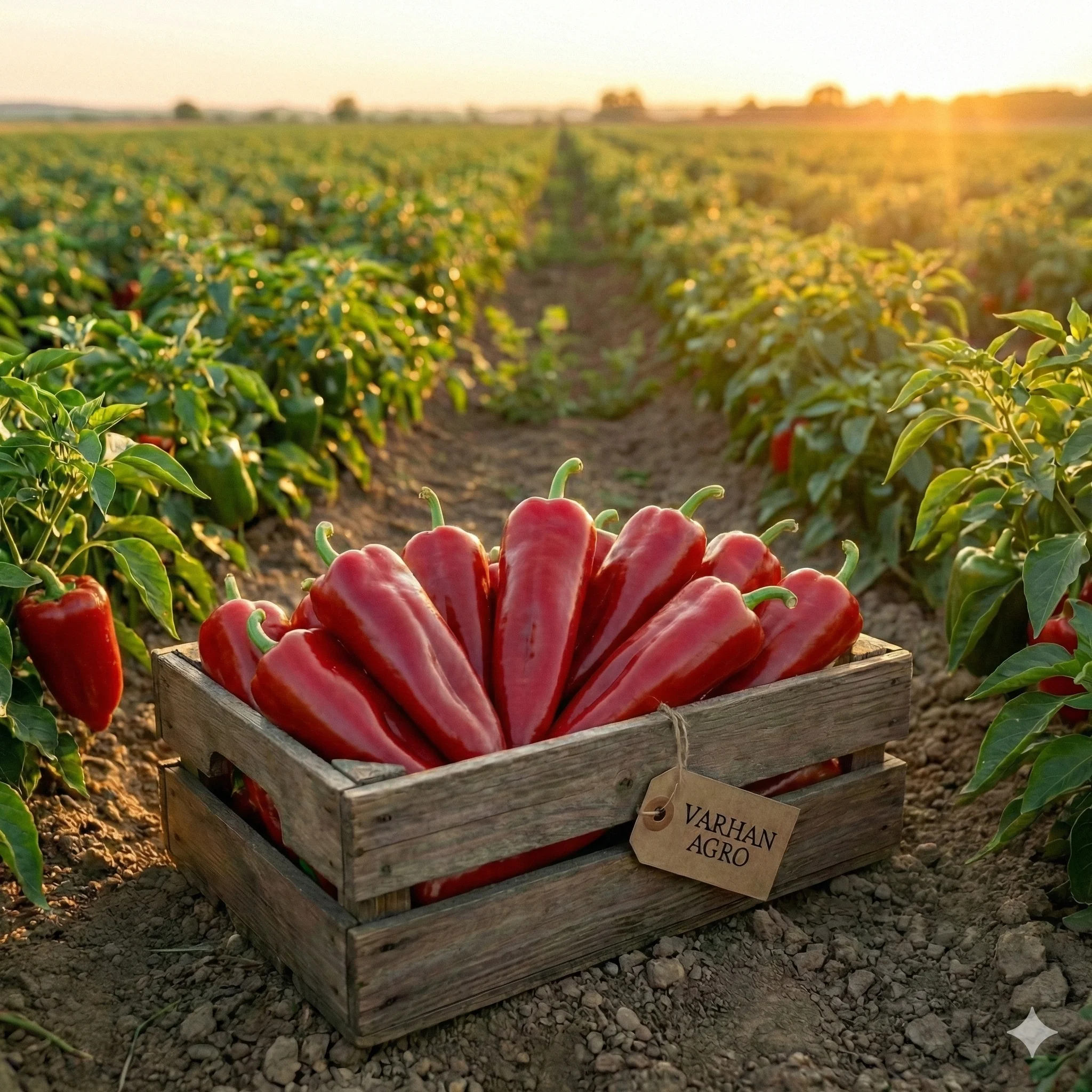 Red Capia (Pointed) - Varhan Agro ihracat standardı